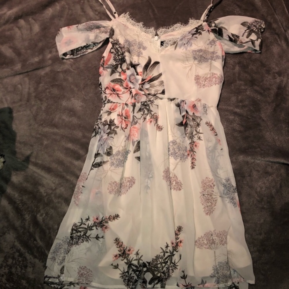 Lulus off the shoulder dress